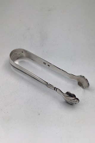 Horsens Silversmithy Lotus Silver Sugar Tongs