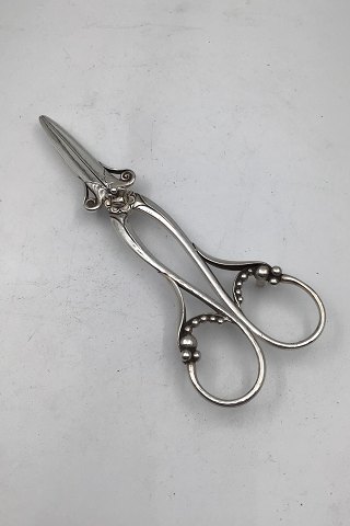 Georg Jensen Sterling Silver Ornamental Grape Scissors No 136