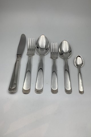 Hans Hansen Arvesølv No 15 Sterling Silver Flatware Set for 12 people (72 pcs)