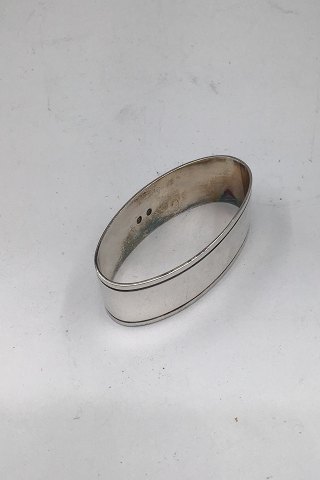 W & S Sørensen Silver Dobbeltriflet Old Danish Napkin Ring