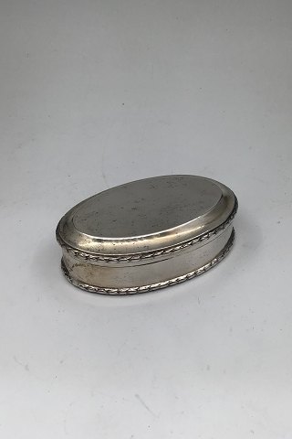 Silver Snuff Box Gilt inside