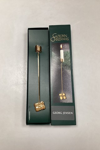 Georg Jensen Golden Christmas Candleholder - Gift 2000