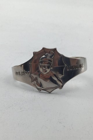 Ole Lukøje/The Sandman Silver Napkin Ring