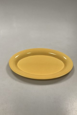 Royal Copenhagen Ursula Oval Plate in Yellow No 621