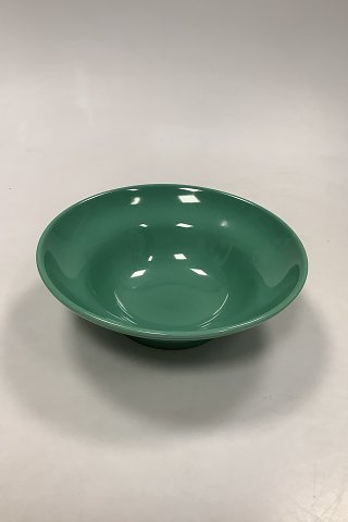 Royal Copenhagen Ursula Deep Plate in Dark Green No 605