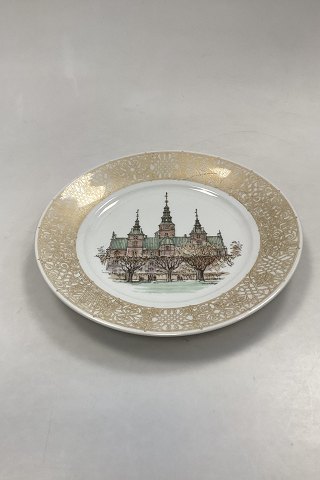 Royal Copenhagen Plate Portraits of Old Copenhagen Rosenborg No 9