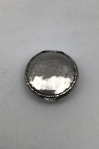 Danish Silver Pill Box (1930)