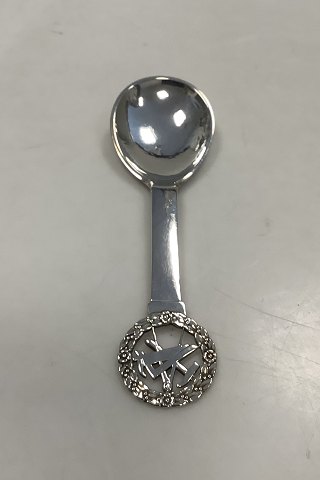 Evald Nielsen Freemason Lodge Spoon in Silver