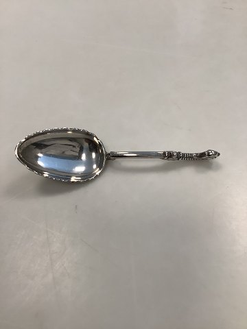 Lauritz Berth Silver Tasting Spoon with Viking Ornamentation