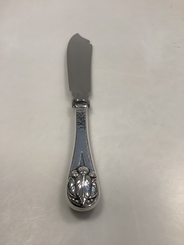 Danish Silver Layered Cake Knife with Berries ornamentation