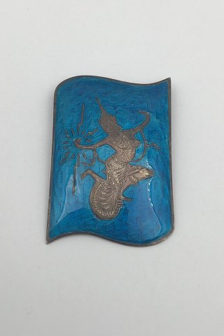 Siam (Thailand) Sterling Silver Brooch