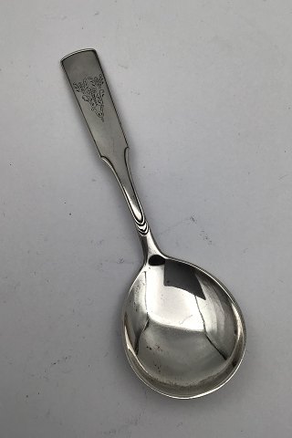 Hans Hansen Silver Arvesolv No.2 Jam Spoon