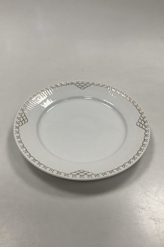 Royal Copenhagen Princess Gold Lunch Plate No 622