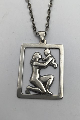 Kamma Hedin Silver Pendant (with Chain)