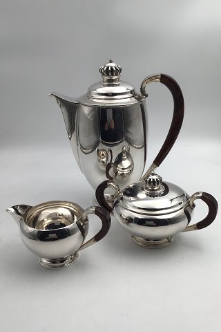 Heimbürger Sterling Silver Coffee Set (3)