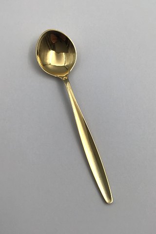 Georg Jensen Sterling Silver Cypress Mocha Spoon No. 035 (Gilt)