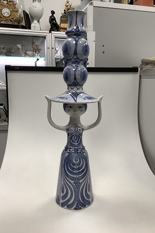 Bjørn Wiinblad Figurine Vase Large Lady L15 from 1986