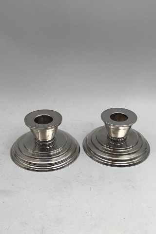 Godtbergsen Silver Candlesticks (2)