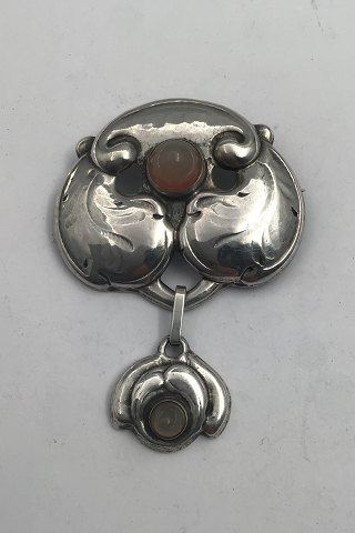 CTC/Danish Silver Art Nouveau Brooch