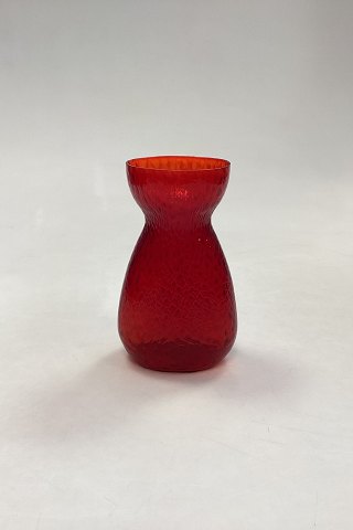 Red Hyacinth Glass Holmegaard / Kastrup /Fyens Glass Works