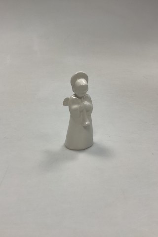 Royal Copenhagen Blanc de Chine Angel with horn