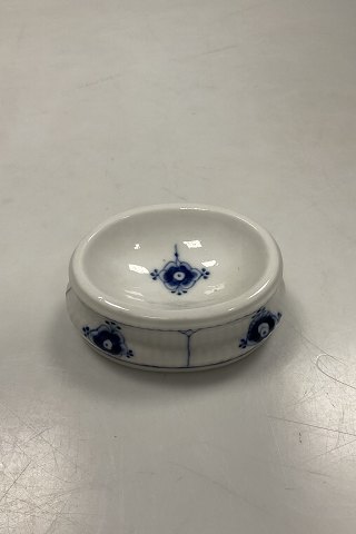 Royal Copenhagen Blue Fluted Plain Salt Dish / Caviar or Butter Dish No 195