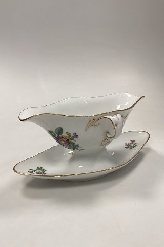 Royal Copenhagen Saxon Flower Light Sauce Dish No. 1650