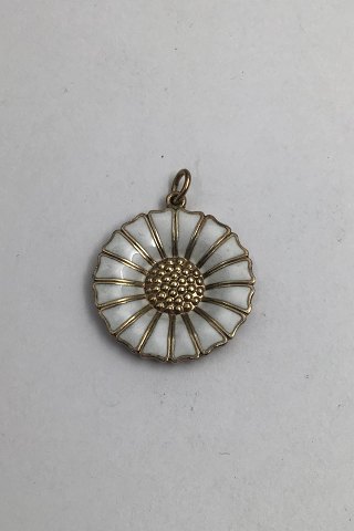 Georg Jensen Gilded Sterling Silver Marguerit (Daisy) Pendant
