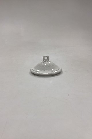 Royal Copenhagen White Fan Lid for Sugar Bowl No. 11561