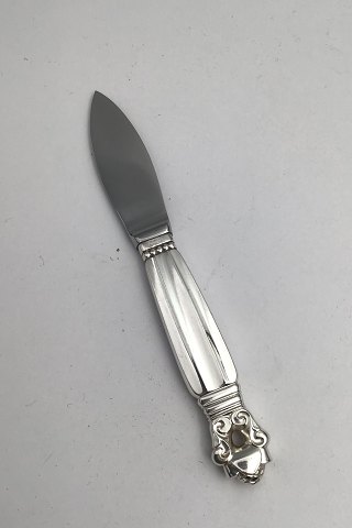 Georg Jensen Sterling Silver Acorn Oyster Knife  No. 66