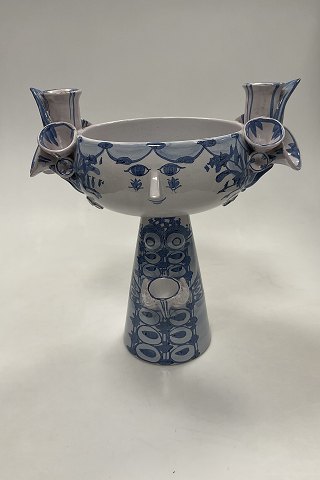 Bjørn Wiinblad Vase with Woman head V53 from 1984
