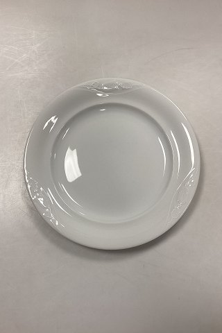 Royal Copenhagen White Magnolia Glazed Dinner Plate No. 625