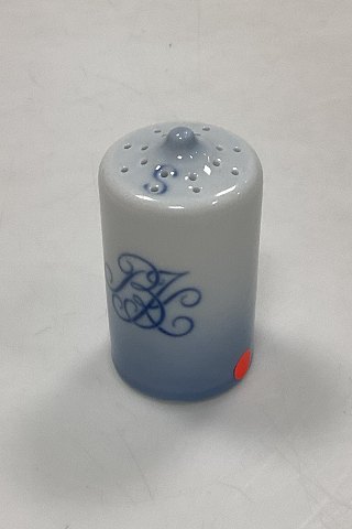 Bing and Grondahl Blue Tone Hotel with Logo Salt Shaker - CHIPPED