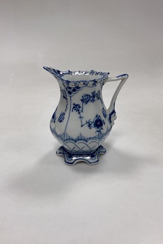 Royal Copenhagen Blue Fluted Full Lace Creamer No. 1140