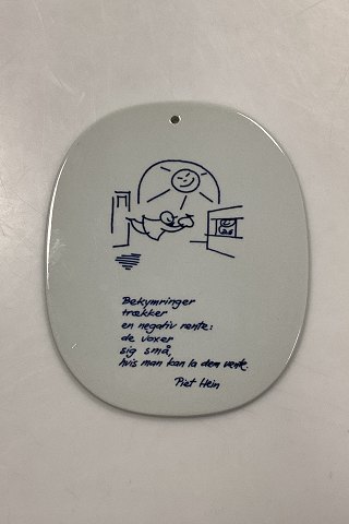 Royal Copenhagen Piet Hein Gruk Plate from 1958