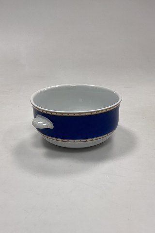 Royal Copenhagen Liselund Dark Blue Soup Bowl No. 109