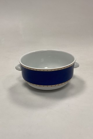 Royal Copenhagen Liselund Dark Blue Soup Bowl No. 109