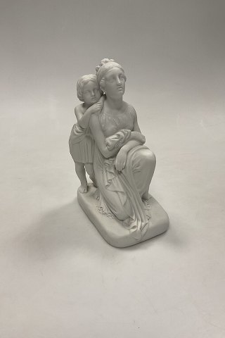 Bing and Grondahl Bisque Figurine of Mother with her Son No. 43