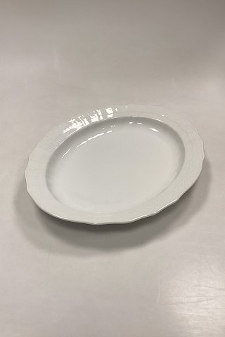 Royal Copenhagen White Josephine Oval Dish No. 375