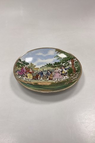 Rorstrand Sweden Faience Plate with Dancing couples