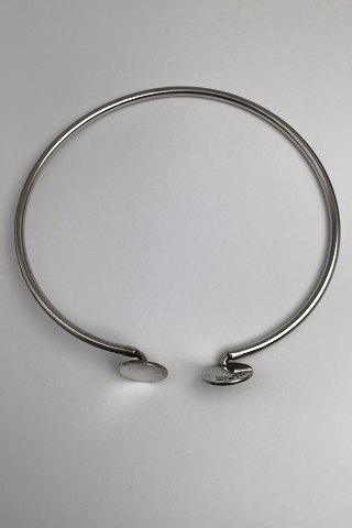 Bent Knudsen Sterling Silver Neck Ring No. 249