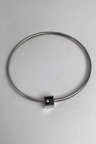 Bent Knudsen Sterling Silver Neck Ring No. 248