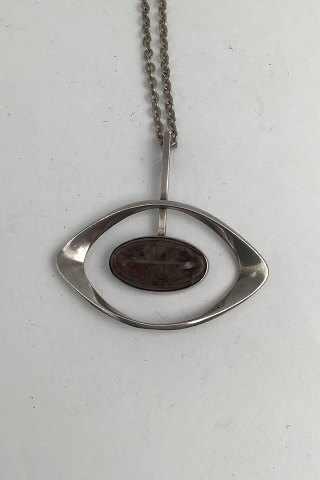 Niels Erik From Sterling Silver Pendant (Agate)