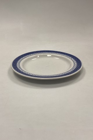 Royal Copenhagen/Aluminia Blue Tranquebar Lunch Plate without flowers No. 946