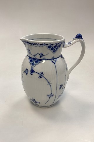 Royal Copenhagen Blue Fluted Half Lace Pitcher No. 763