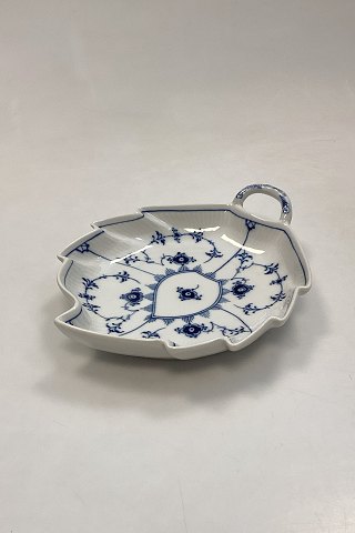 Royal Copenhagen Blue Fluted Leafshaped Assiette No. 144
