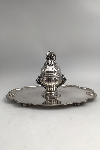 Georg Jensen Sterling Silver Inkwell No. 346