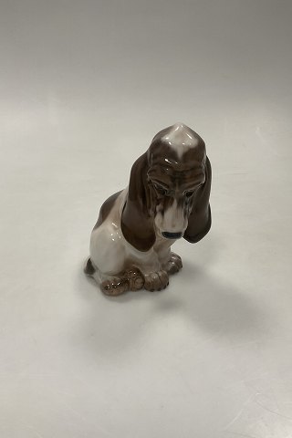 Dahl Jensen Figurine Basset Hound No. 1065