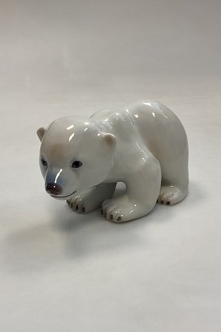 Bing and Grøndahl Polar Bear Cub Figurine No. 2535