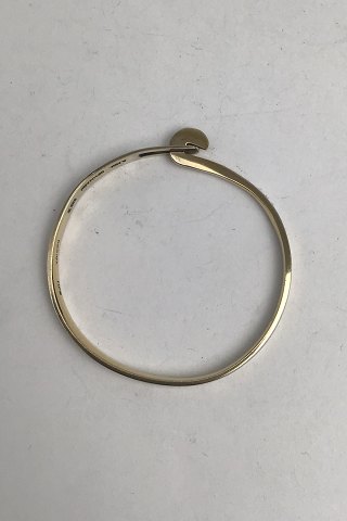 Andreas Mikkelsen Sterling Silver Modern Bangle